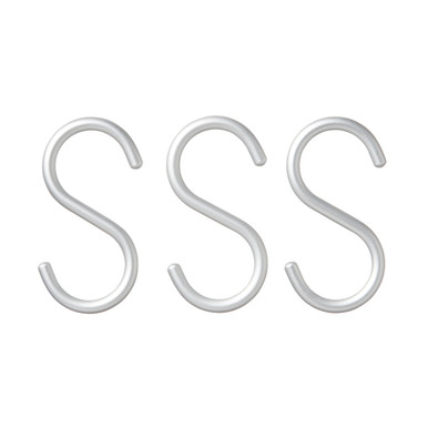 Muji | Aluminium Hooks - Small, 3 Pack One Size