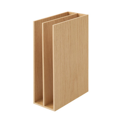 Muji | Wooden Desktop Letter Storage Unit One Size