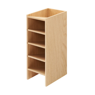 Muji | 5 Tier Wooden Desktop Storage Unit One Size