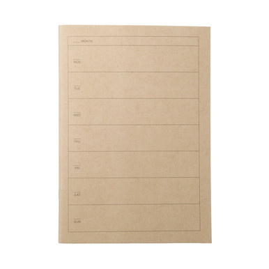 Muji | Weekly Scheduler Notebook A5
