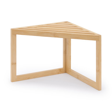 Muji Light/Grain | Bamboo Corner Shelf Unit