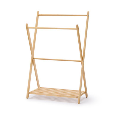 Muji Grain | Bamboo Freestanding Towel Rail