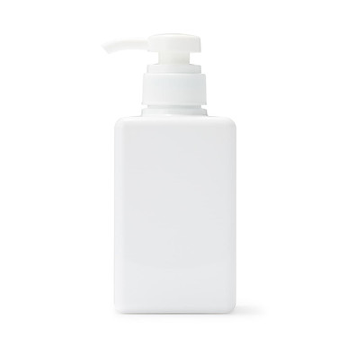 Muji White | Pet Pump Bottle ‐ 400Ml 400 Ml