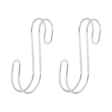 Muji | Stainless Steel S Hooks, 2 Pack