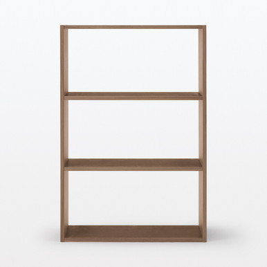 Muji Grain | Walnut Shelving Unit - 3 Tier