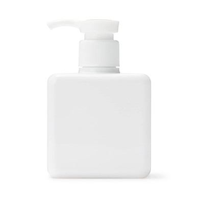 Muji White | Pet Pump Bottle 250Ml |
