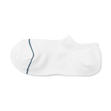 Muji Women's White | Moisture Wicking Trainer Socks 35 - 55