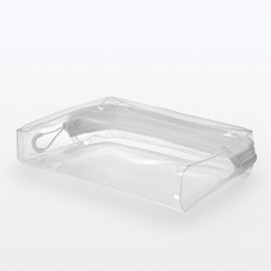 Muji | Clear Toiletry Bag ‐ Travel Pouch One Size