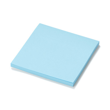 Muji Blue | Sticky Plain Note Square Pad |