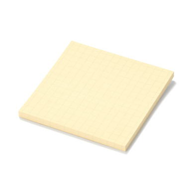 Muji | Sticky Grid Note Square Pad 5Mm