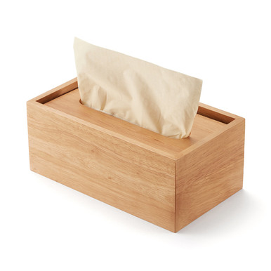 Muji | Wooden Tissue Box, Medium