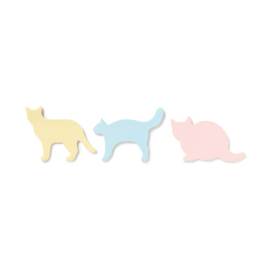 Muji | Sticky Plain Notes‐ Cat Silhouettes One Size