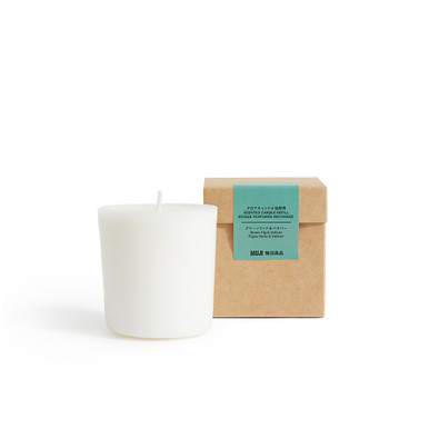 Muji Green | Fig And Vetiver 1 Wick Candle Refill