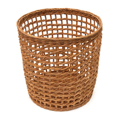 Muji | Rattan Open Weave Round Basket Large