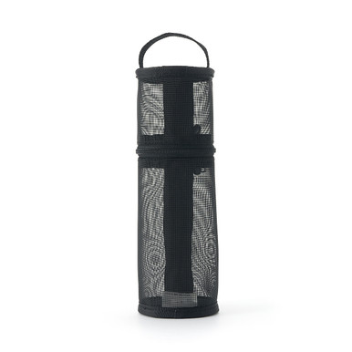 Muji Black | Nylon Mesh Pen Case One Size