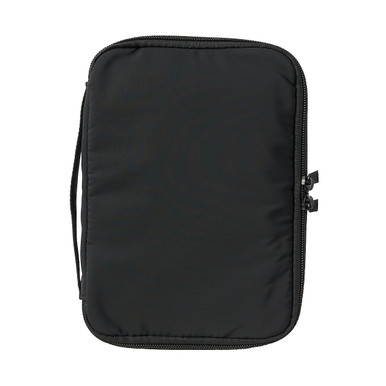 Muji Black | Polyester Planner Cover With Pen Case B6