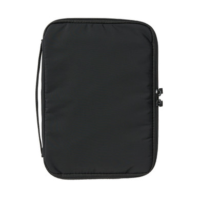 Muji Black | Polyester Planner Cover With Pen Case A5