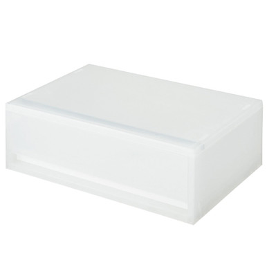 Muji | Desktop Storage Drawer - Clear - 37 X 26 X 12 Cm