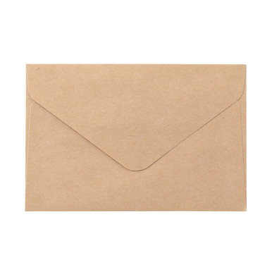 Muji | Kraft Paper / Envelope ‐ 70X105 Mm,20Pcs One Size
