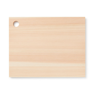 Muji | Hinoki Wood Chopping Board With Hanging Hole ‐ Small