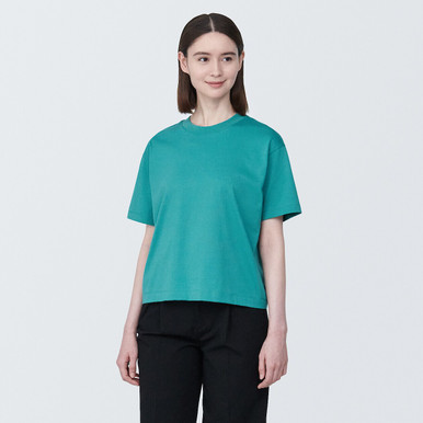Women's Soft Jersey Crew Neck Short Sleeve T-shirt