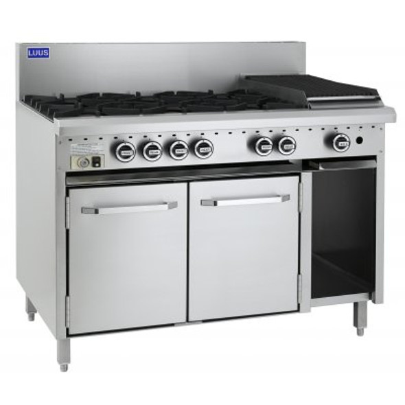 Luus Essential Series CRO-8B. Gas Oven With 8 Gas Burners.