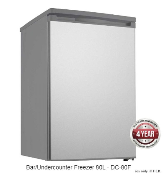 Bar/Undercounter Freezer 80L - DC-80F