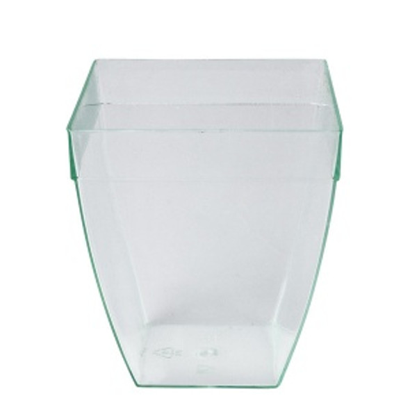 DISPOSABLE SQUARE BULGED DISH -170ml x25