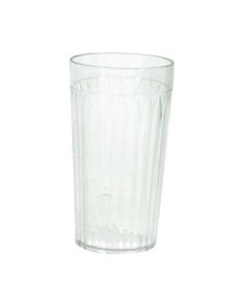 TUMBLER-FLUTED, SAN PLASTIC, 240ml