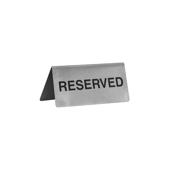 RESERVED SIGN-18/10