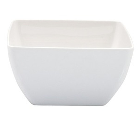 MELAMINE SQUARE BOWL -270x270x105mm, WHITE