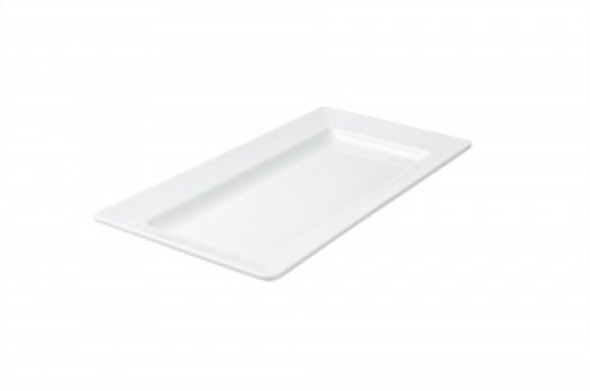 MELAMINE RECT. PLATTER -710x405mm, WHITE