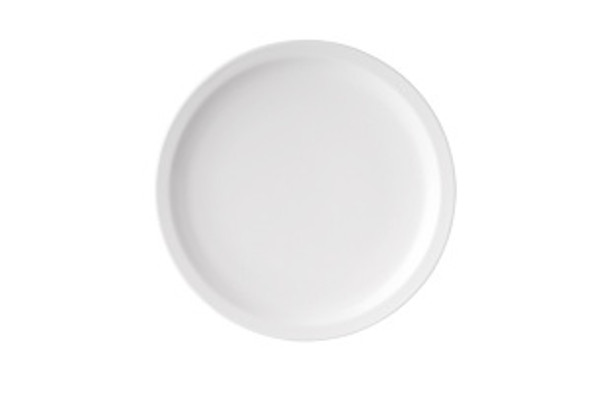 MELAMINE ROUND PLATE -170mm, WHITE