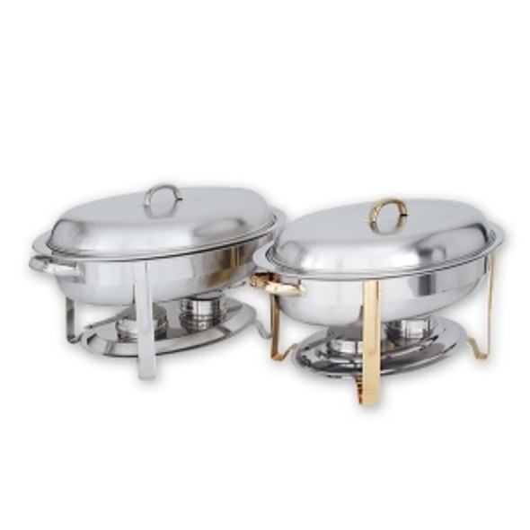 OVAL CHAFER-S/S   COMPLETE W/BRASS HDL.