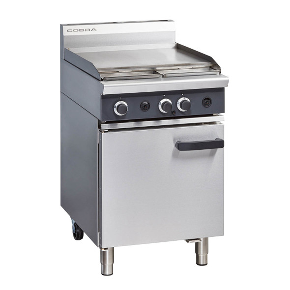 Cobra CR6B GAS RANGE STATIC OVEN & 600mm GRIDDLE.