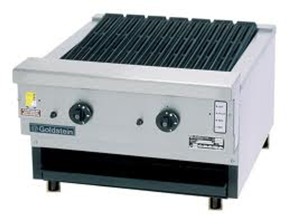 Goldstein - CHDS36 - GAS "CHAR-GLO" BROILER  - CERAMIC ROCKS.