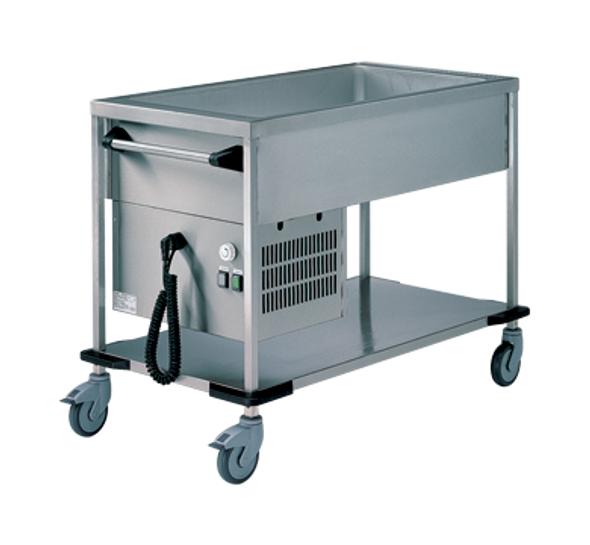 RIEBER - ZUB 3-K. 3 x 1/1 GN Delivery Trolley - Cooled.