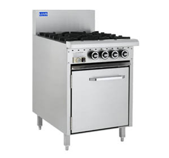 LUUS - CRO-4B - GAS 4 BURNER WITH OVEN.