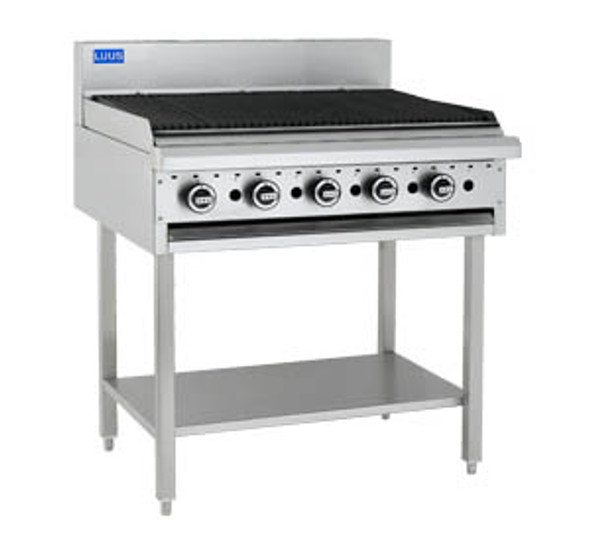 LUUS - BCH-9C - 900 MM WIDE GAS CHAR GRILL.