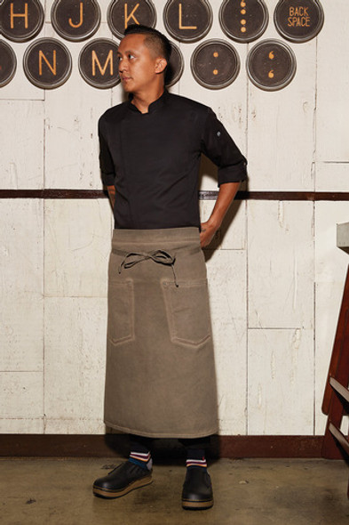 Dorset Earth Brown 3/4 Apron