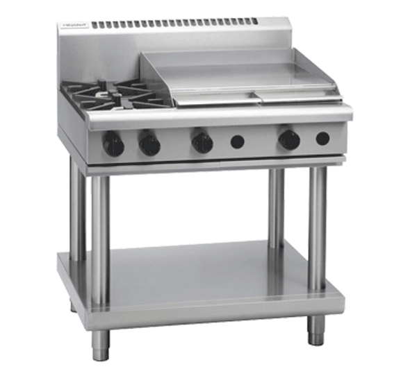 Waldorf 800 Series RN8606G-LS - 900mm Gas Cooktop Leg Stand.