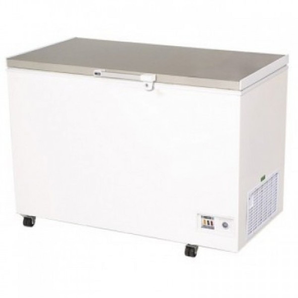 Bromic CF0300FTSS S/Steel Flat Top Chest Freezer - 296 Litre.