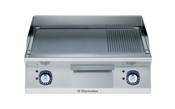 Electrolux 700XP E7FTEHCP10 800mm Wide Electric Fry Top Griddle.