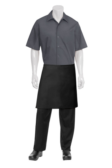 Half Apron with NMo POckets - Black