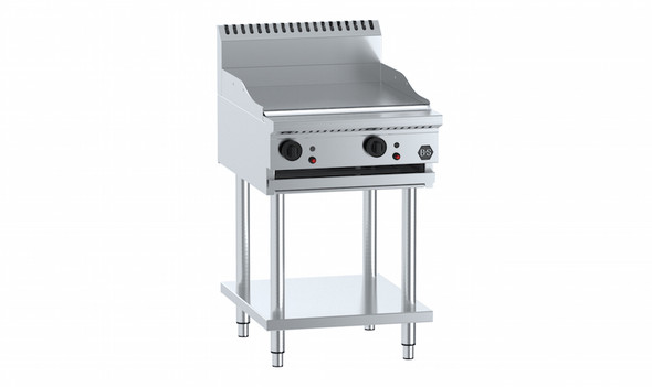 B & S - GRP-12 - Gas Griddle On Stand - 1200 mm Wide.