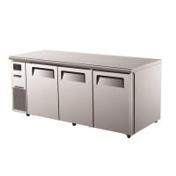 Turbo Air - KURF18-3 - Dual Temp 3 Door UnderCounter Freezer Chiller.