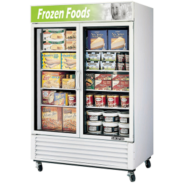 Skipio - SGF-49 - Two Glass Door Freezer.