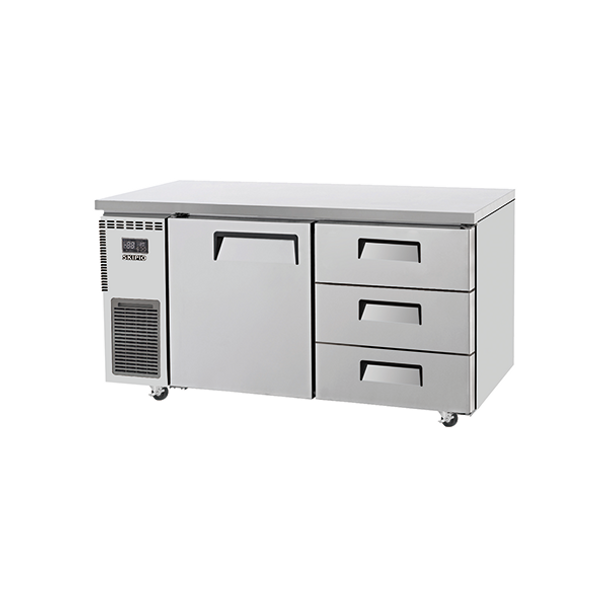 Skipio - SUF15-3D-3. Under Counter Freezer With Draws.