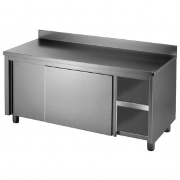 DTHT-1500B-H Kitchen Tidy Workbench Cabinet with Splashback.