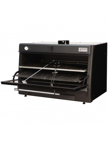 Diamond CBQ-120/BK Charcoal Oven Black.